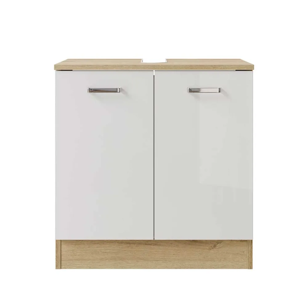 Wohnen Badschränke|Waschtisch*Waschbeckenunterschrank mit Sockelgestell - Highlamp