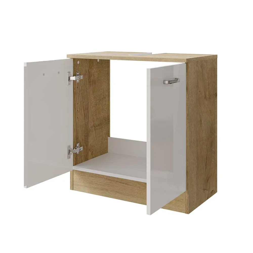 Wohnen Badschränke|Waschtisch*Waschbeckenunterschrank mit Sockelgestell - Highlamp