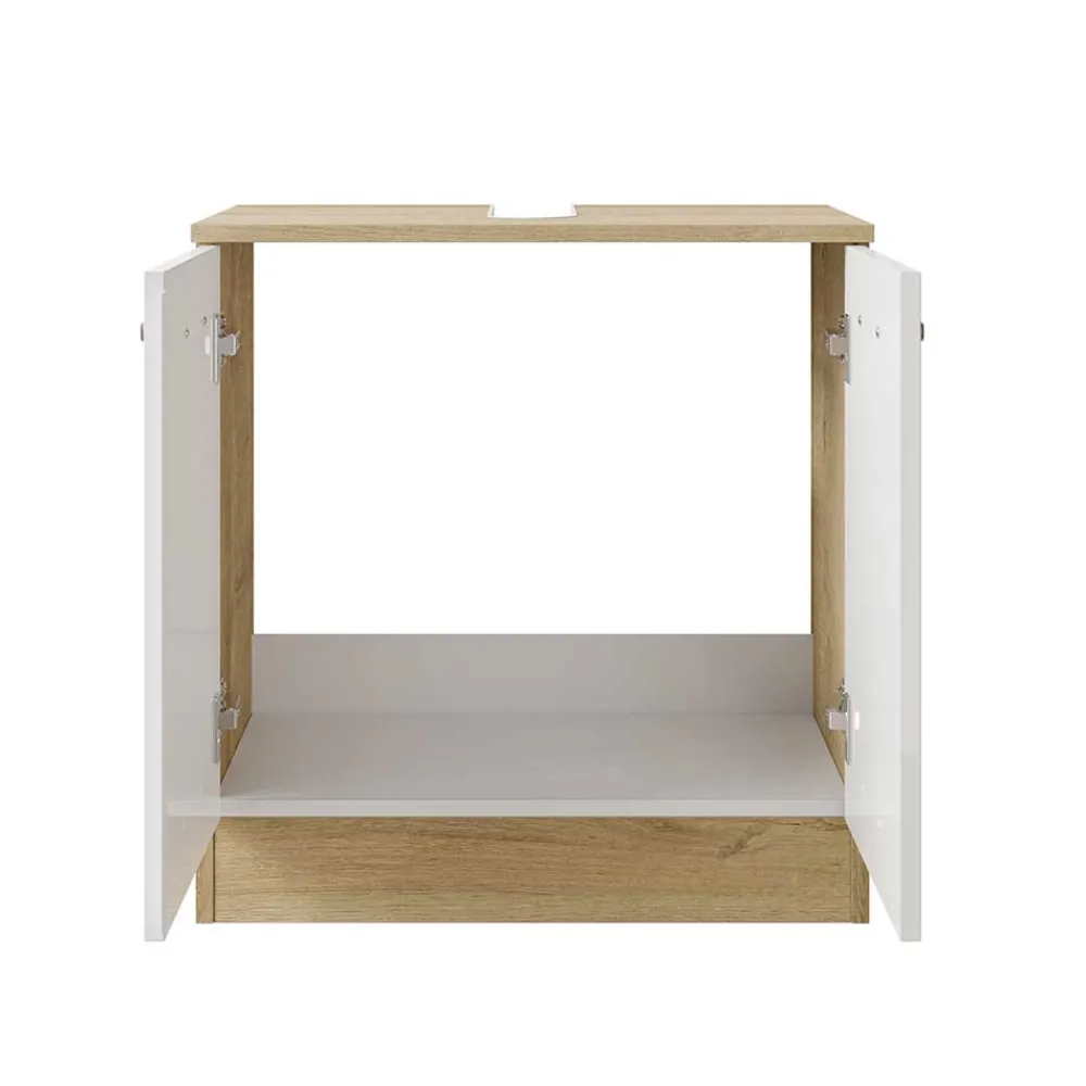 Wohnen Badschränke|Waschtisch*Waschbeckenunterschrank mit Sockelgestell - Highlamp