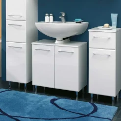 Wohnen Waschbecken-Unterschrank mit Doppeltür - Makimona