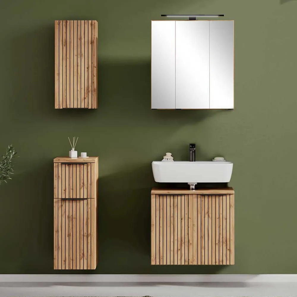 Wohnen Badschränke|Waschtisch*Waschbeckenunterschrank mit zwei Türen - Crystoga