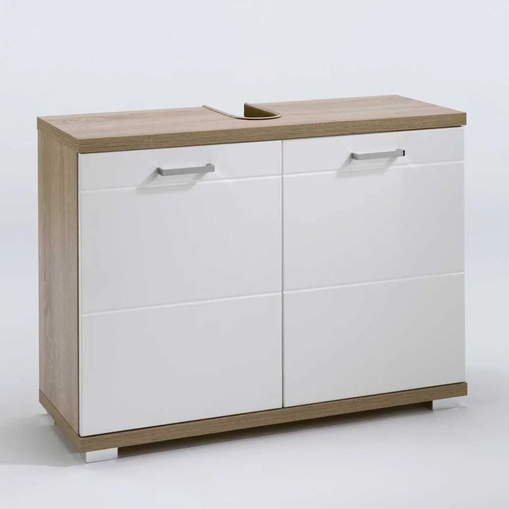 Wohnen Waschbecken-Unterschrank 2-türig - Faneto