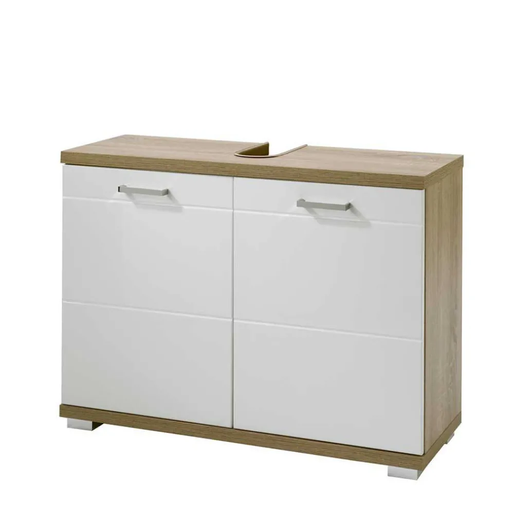 Wohnen Waschbecken-Unterschrank 2-türig - Faneto