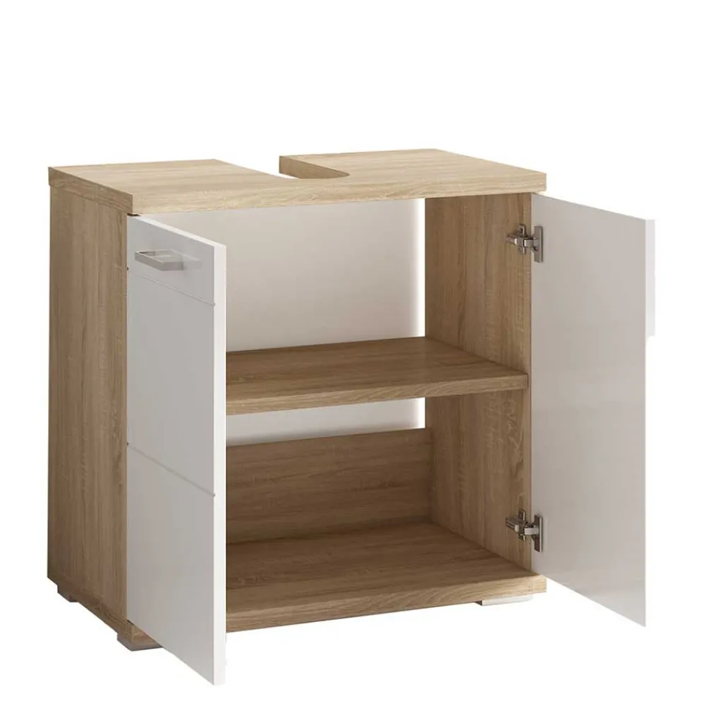 Wohnen Waschbecken-Unterschrank 2-türig - Faneto