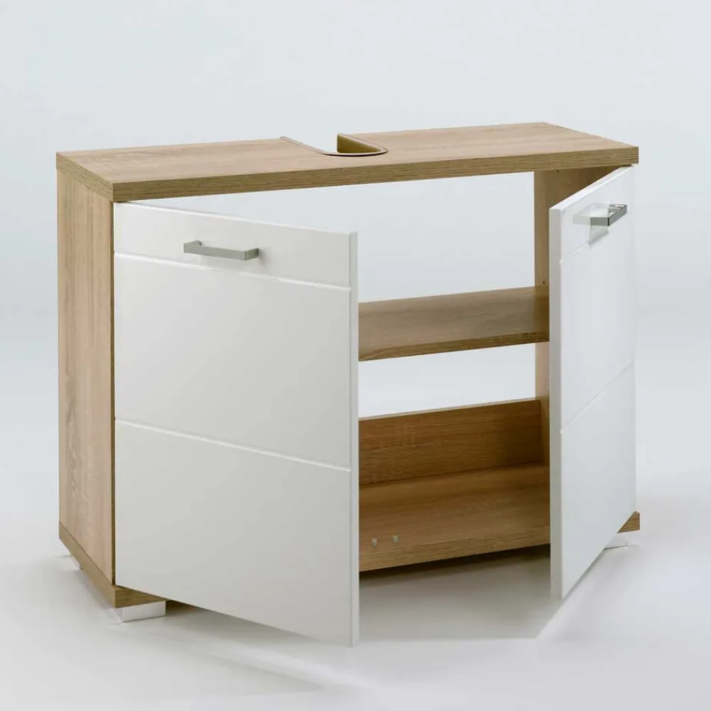 Wohnen Waschbecken-Unterschrank 2-türig - Faneto