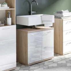Wohnen Waschbecken-Unterschrank 2-türig - Faneto