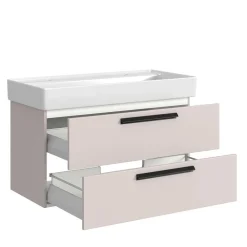 Wohnen Badschränke|Waschtisch*Waschkommode für zwei Armaturen - Adendras