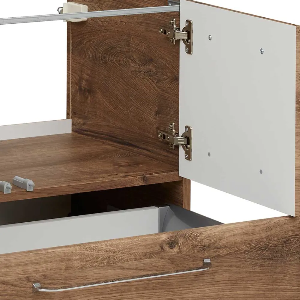 Wohnen Waschkommode mit Glas-Waschbecken - Miss X