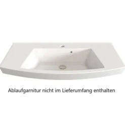 Wohnen Waschkonsole in Holzdekor Wildeiche - Arazony