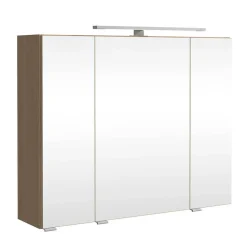 Wohnen Badezimmer Komplett*Waschkonsole und Spiegelschrank Set - Vibulam (zweiteilig)