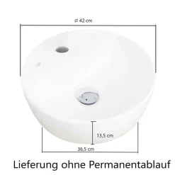 Wohnen Badezimmer Komplett*Waschkonsole und Spiegelschrank Set - Vibulam (zweiteilig)