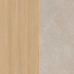 Wohnen Badezimmer Komplett*Waschkonsole und Spiegelschrank Set - Vibulam (zweiteilig)