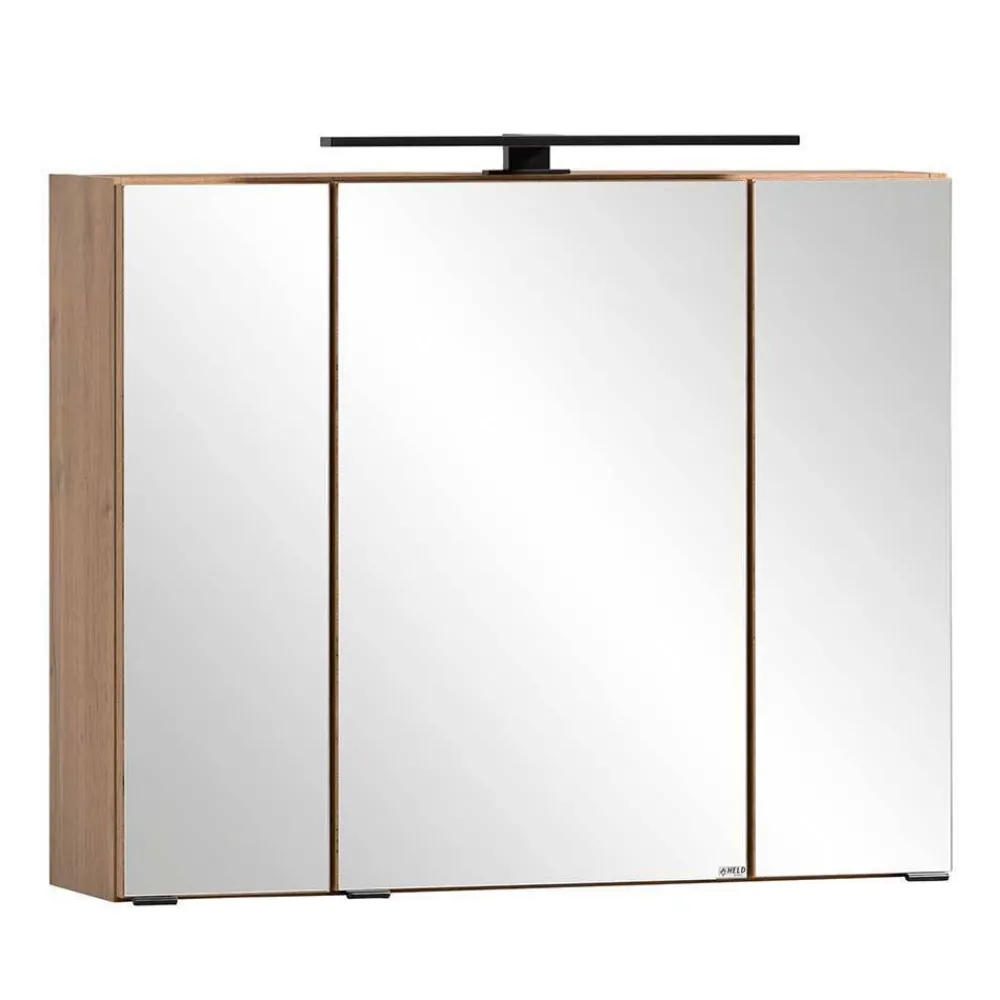 Wohnen Waschkonsole und Spiegelschrank Set - Trioto (zweiteilig)