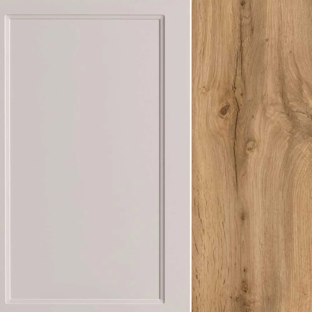 Wohnen Waschkonsole und Spiegelschrank Set - Trioto (zweiteilig)