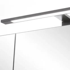 Wohnen Badezimmer Komplett*Waschplatz & Midi-Schrank Set - Crystoga (dreiteilig)