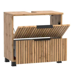 Wohnen Badezimmer Komplett*Waschplatz & Unterschrank Set - Crystoga (dreiteilig)