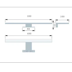 Wohnen Waschplatz Einrichtung zweifarbig - Anviletca (zweiteilig)