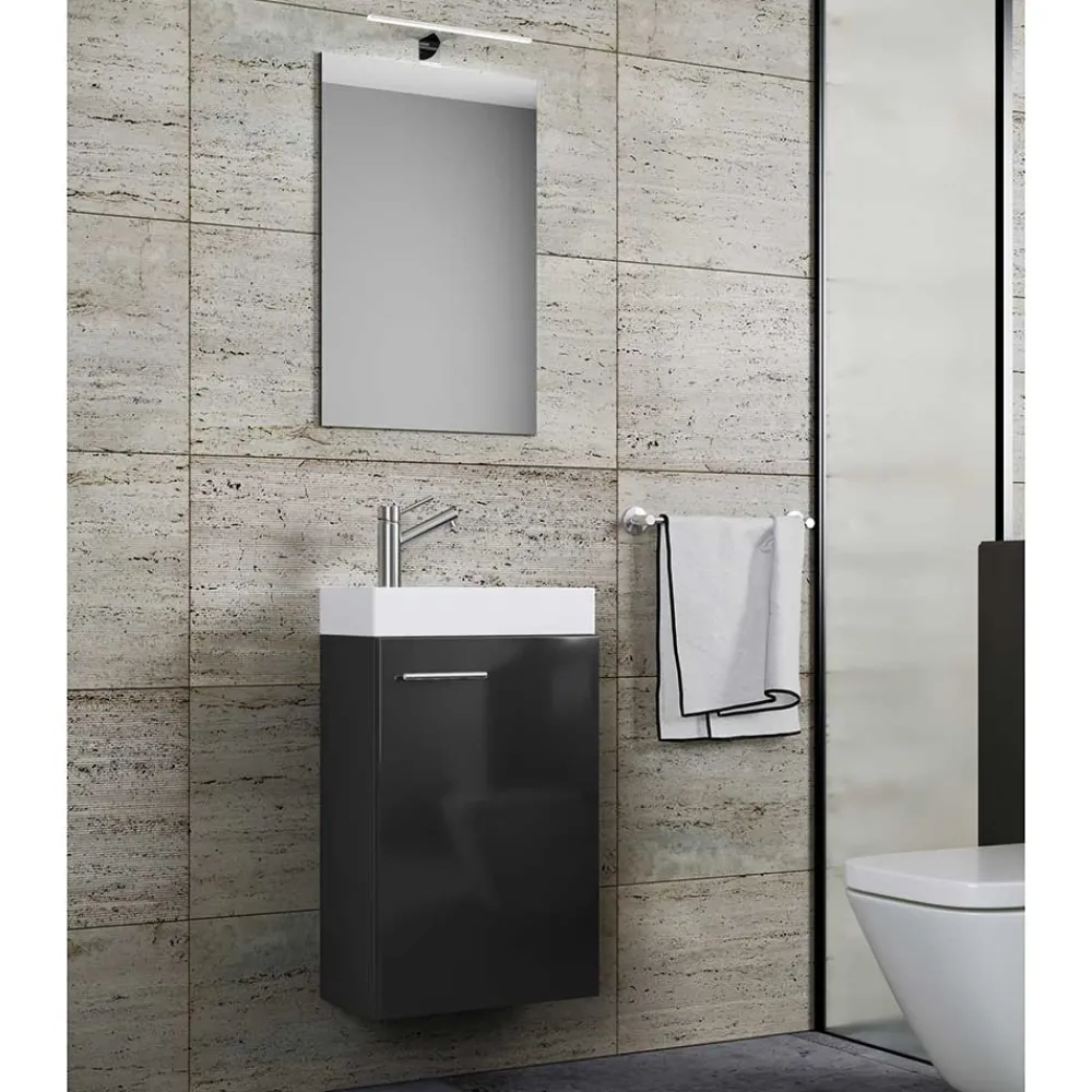 Wohnen Waschplatz fürs Gäste WC Set - Denima (zweiteilig)