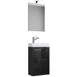 Wohnen Waschplatz fürs Gäste WC Set - Denima (zweiteilig)