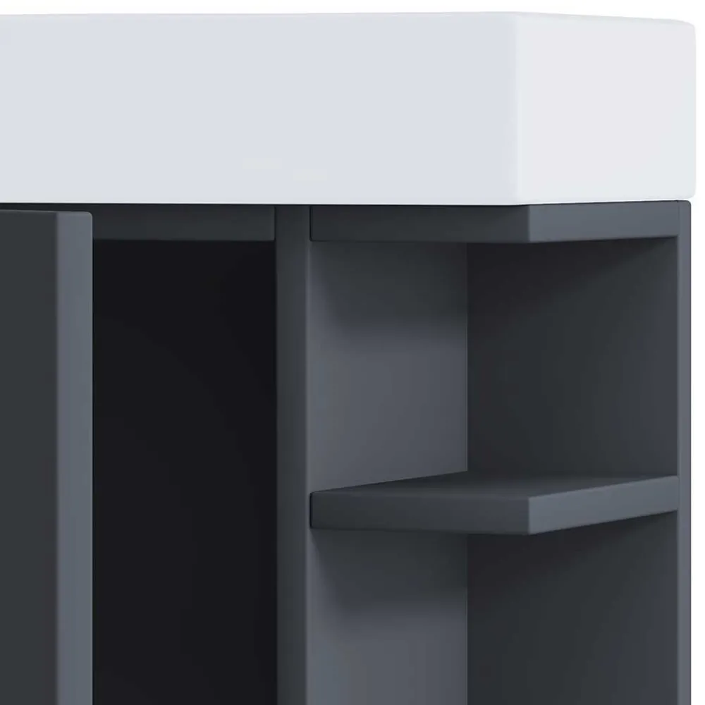 Wohnen Waschplatz fürs Gäste-Bad Set - Fabio (zweiteilig)