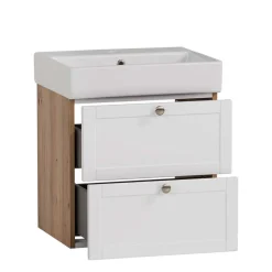 Wohnen Badezimmer Komplett*Waschplatz Kombi inklusive Becken - Traciana (zweiteilig)