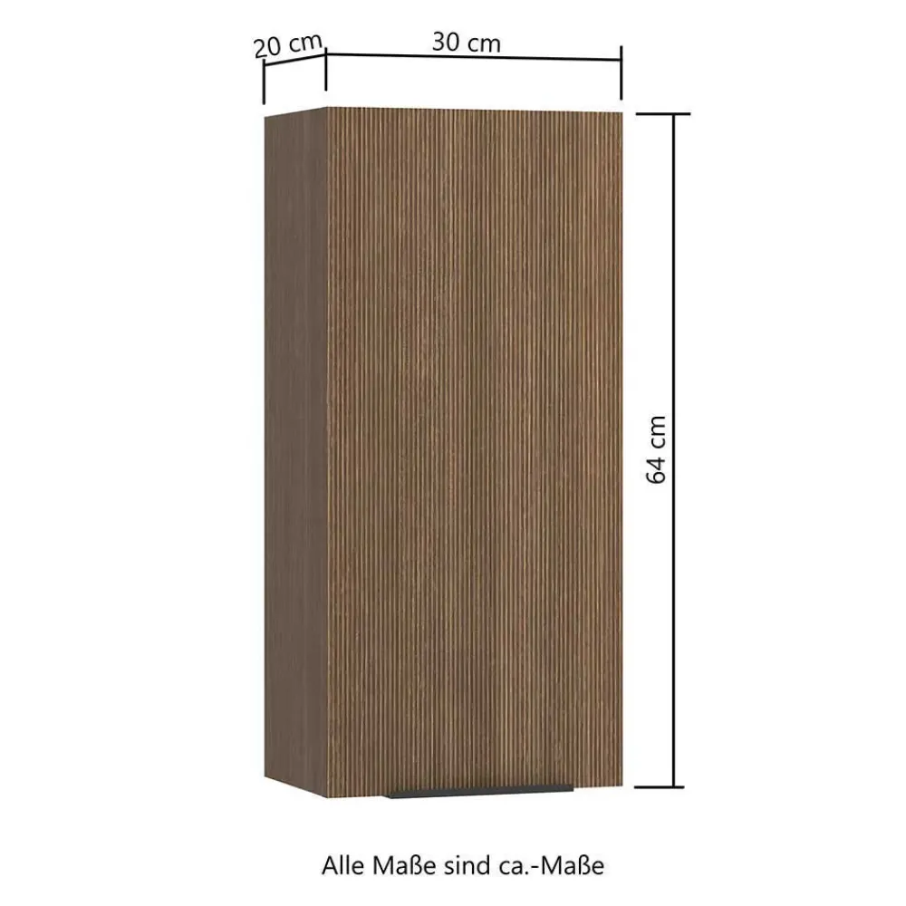 Wohnen Badezimmer Komplett*Waschplatz Kombi mit schwarzem Becken - Ucaida (dreiteilig)