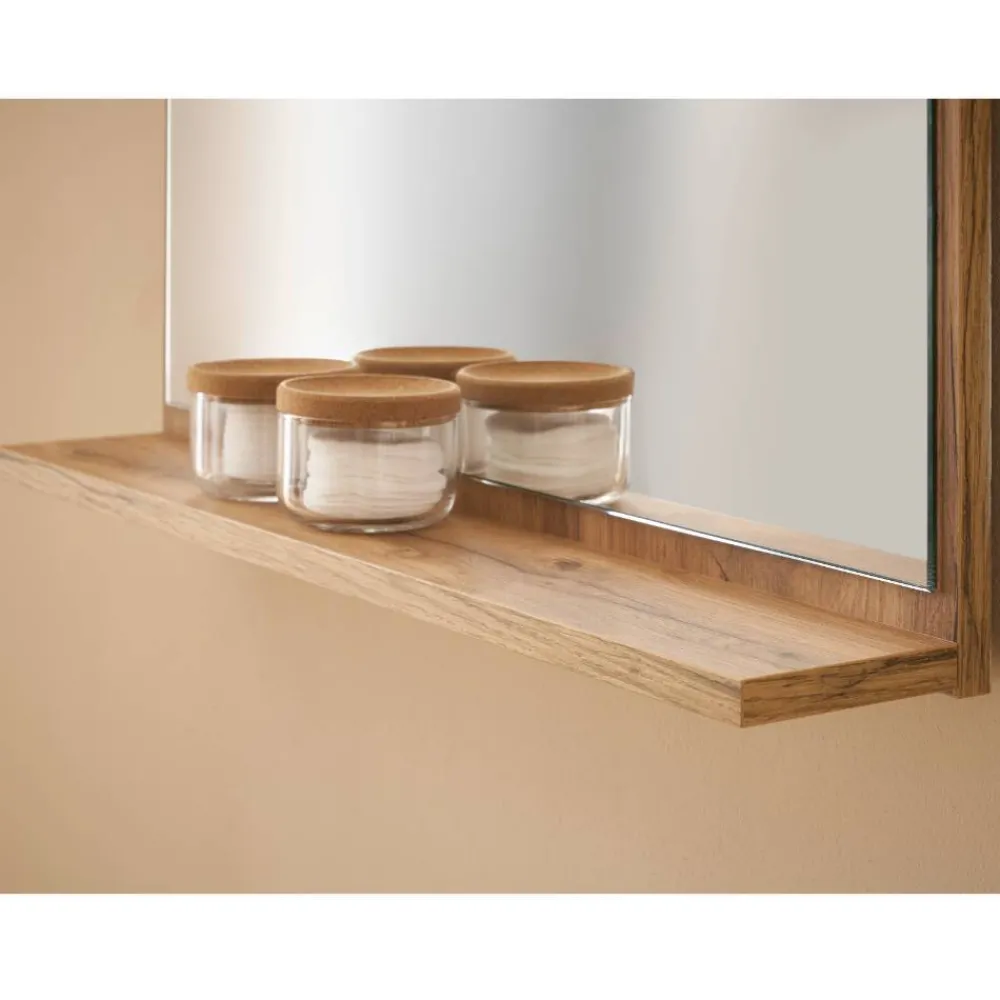 Wohnen Badezimmer Komplett*Waschplatz Kombination in Anthrazit - Ahilav (zweiteilig)