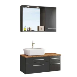 Wohnen Badezimmer Komplett*Waschplatz Möbel für Badezimmer - Estregos (dreiteilig)