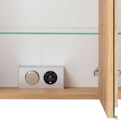 Wohnen Waschplatz Möbel Set in Weiß - Neuvana (zweiteilig)