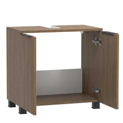 Wohnen Waschplatz und Midischrank Set - Ucaida (dreiteilig)