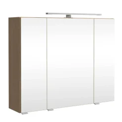 Wohnen Badezimmer Komplett*Waschplatz und Midischrank Set - Vibulam (dreiteilig)