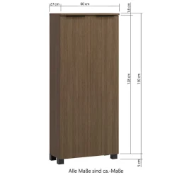 Wohnen Glasmöbel|Badezimmer Komplett*Waschplatz und Stauraum fürs Bad - Ucaida (dreiteilig)