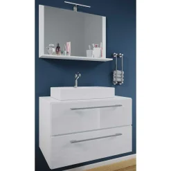 Wohnen Waschplatz zum Aufhängen fürs Bad - Ipsum (zweiteilig)