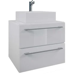 Wohnen Waschplatz zum Aufhängen fürs Bad - Ipsum (zweiteilig)