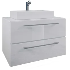 Wohnen Waschplatz zum Aufhängen fürs Bad - Ipsum (zweiteilig)