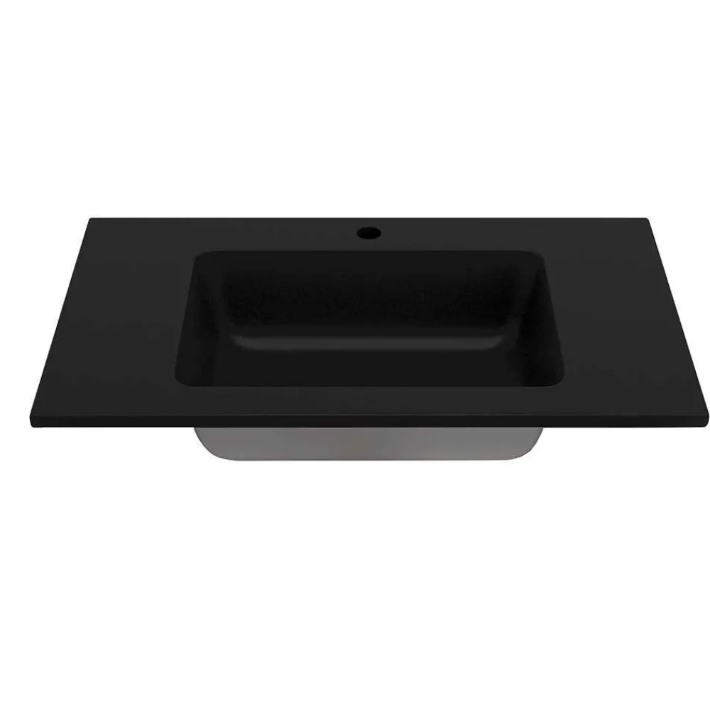 Wohnen Waschtisch & Spiegel & Schrank Set - Ucaida (dreiteilig)