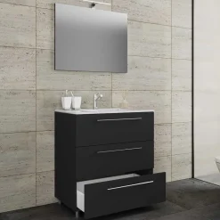 Wohnen Waschtisch & Wandspiegel fürs Bad - Gloriella (zweiteilig)