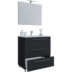 Wohnen Waschtisch & Wandspiegel fürs Bad - Gloriella (zweiteilig)