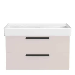 Wohnen Waschtisch für eine Armatur in Hellgrau - Adendras