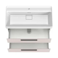 Wohnen Waschtisch für eine Armatur in Hellgrau - Adendras