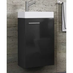 Wohnen Badschränke*Waschtisch für Wandmontage - kompakt 41x68x22 - Denima