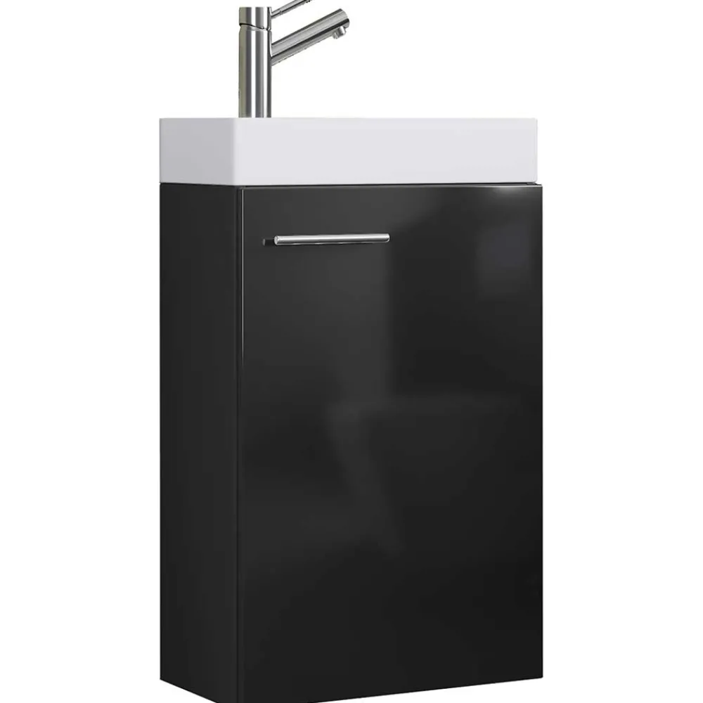 Wohnen Badschränke*Waschtisch für Wandmontage - kompakt 41x68x22 - Denima