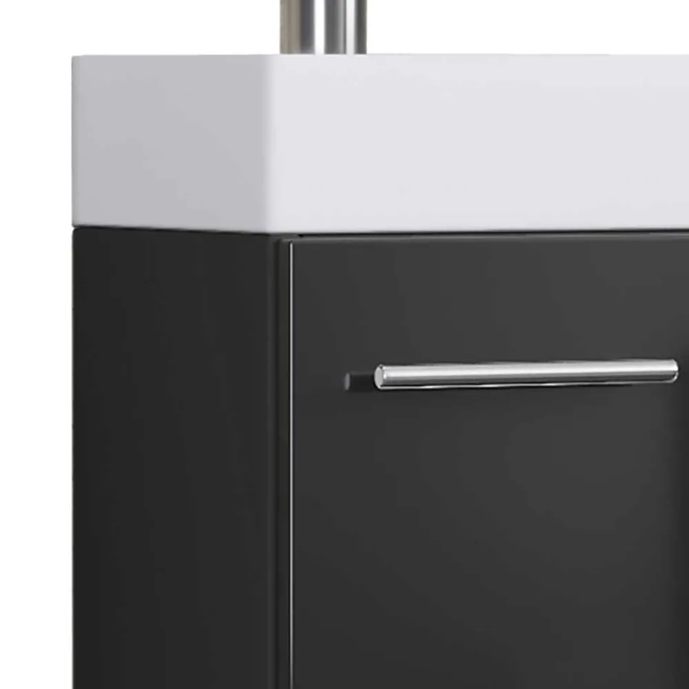 Wohnen Badschränke*Waschtisch für Wandmontage - kompakt 41x68x22 - Denima