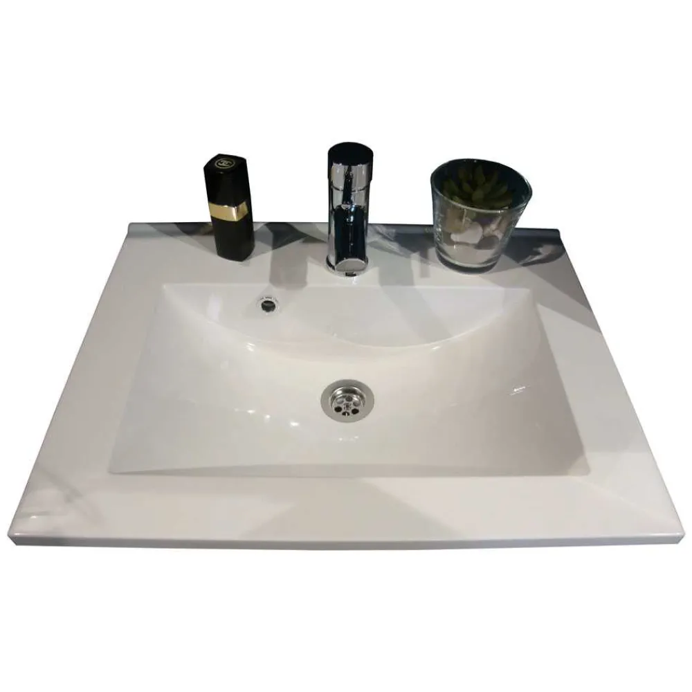 Wohnen Waschtisch|Waschbeckenunterschränke*Waschtisch Hängeschrank Tymos in Weiß