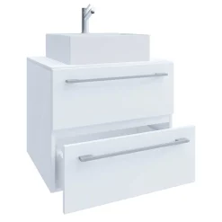 Wohnen Badschränke|Waschtisch*Waschtisch in Weiß - hängend - Ipsum