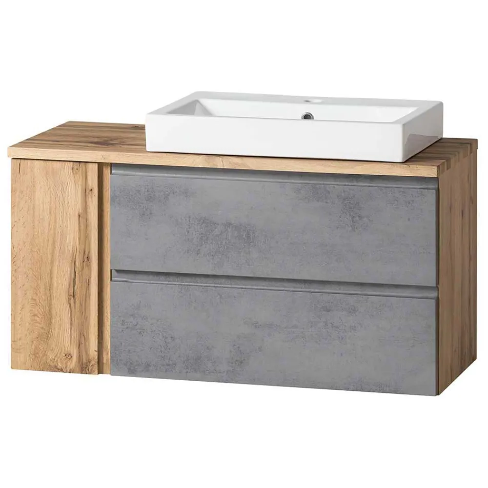 Wohnen Waschtisch Kombination 105 cm breit - Mia (zweiteilig)