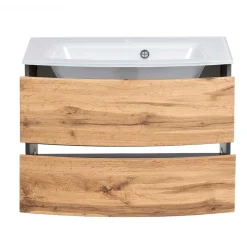 Wohnen Waschtisch|Waschbeckenunterschränke*Waschtisch Konsole mit eingelassenem Becken - Vandija