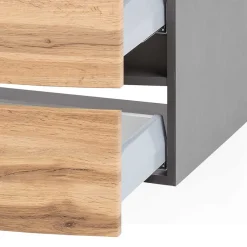 Wohnen Waschtisch|Waschbeckenunterschränke*Waschtisch Konsole mit eingelassenem Becken - Vandija