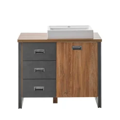 Wohnen Waschtisch mit Aufsatzbecken 91 cm breit - Forawas