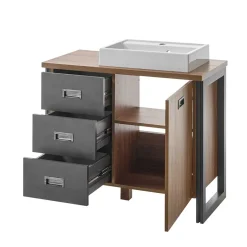 Wohnen Waschtisch mit Aufsatzbecken 91 cm breit - Forawas